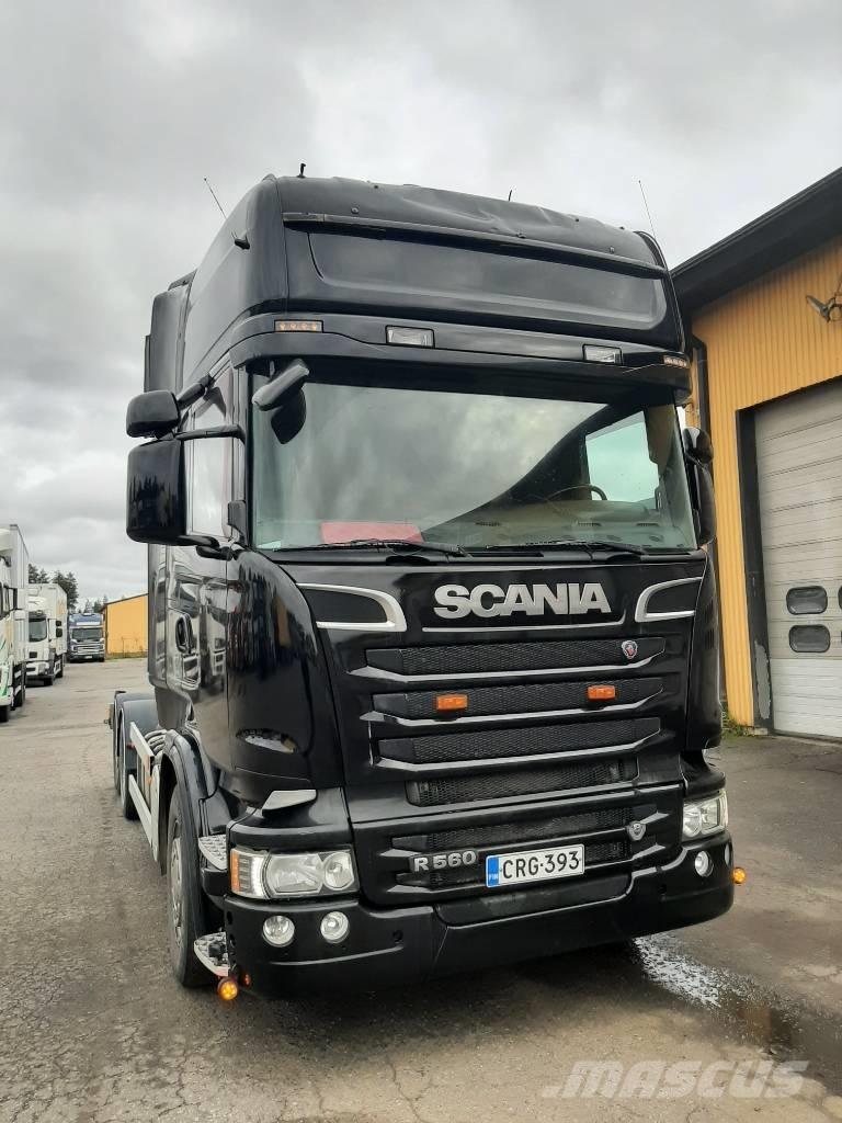 Scania R 560 Hook lift trucks