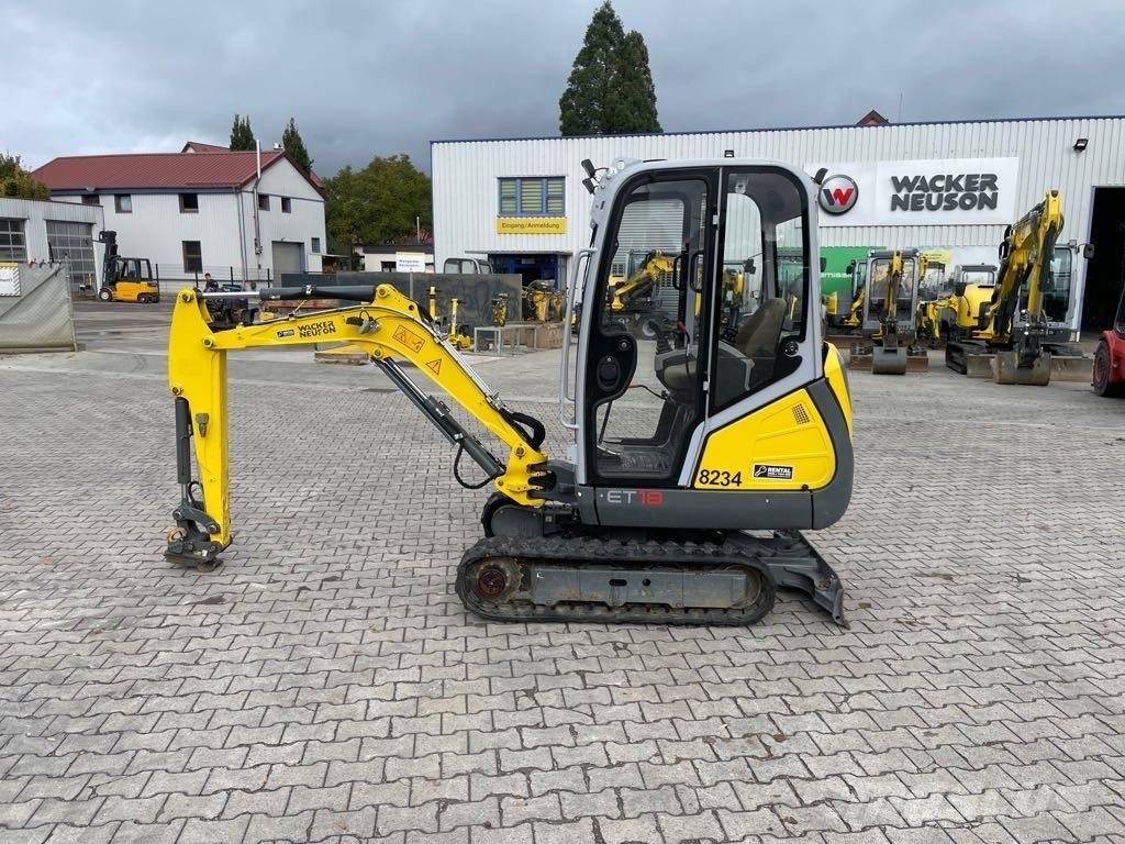 Wacker Neuson ET18 Crawler excavators