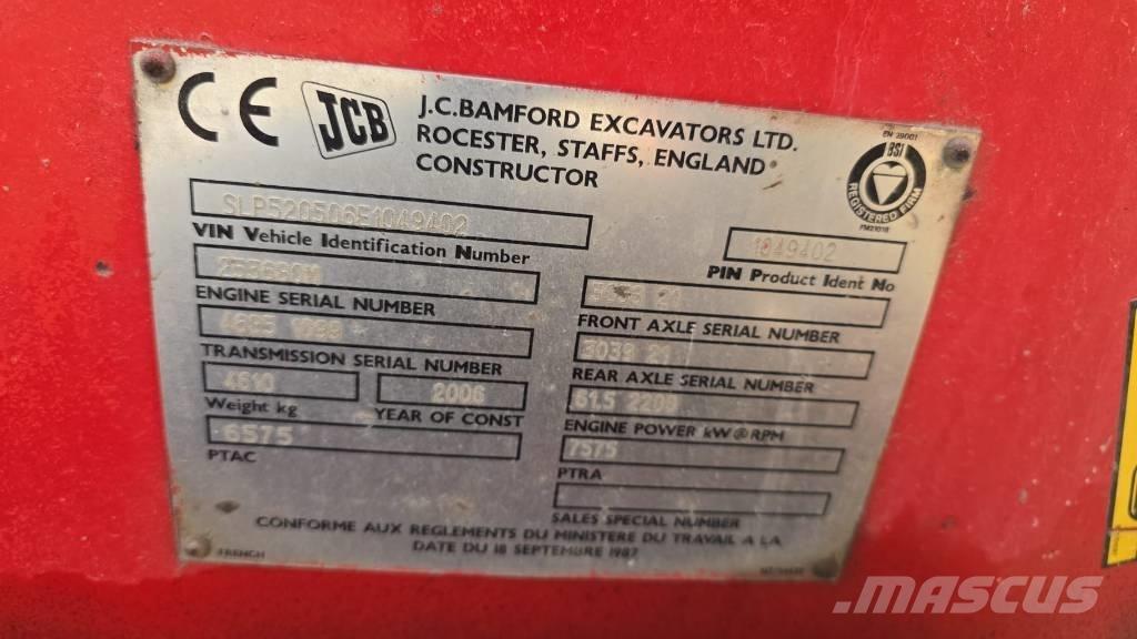 JCB 520-50 Telescopic handlers