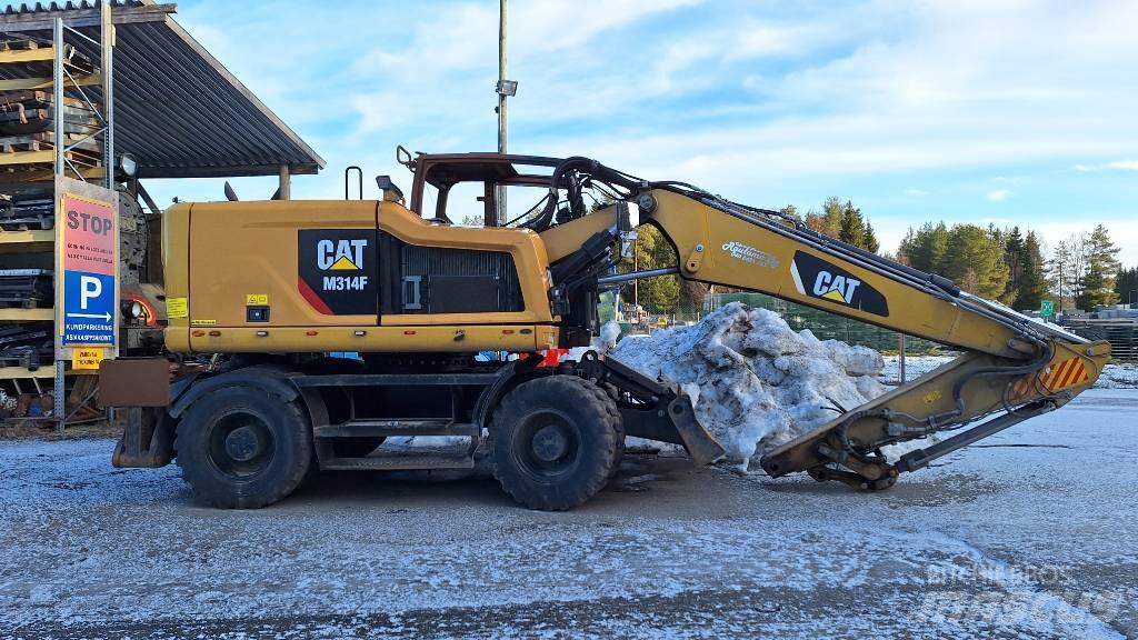 CAT M314F Wheeled excavators