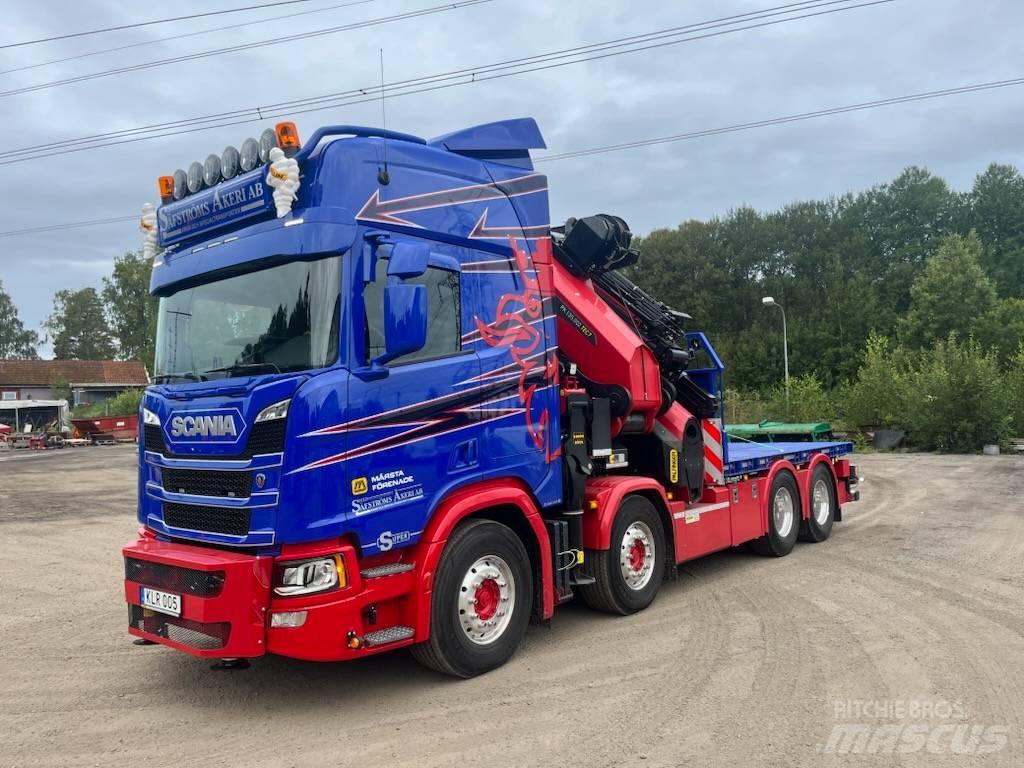 Scania R 560 Crane trucks