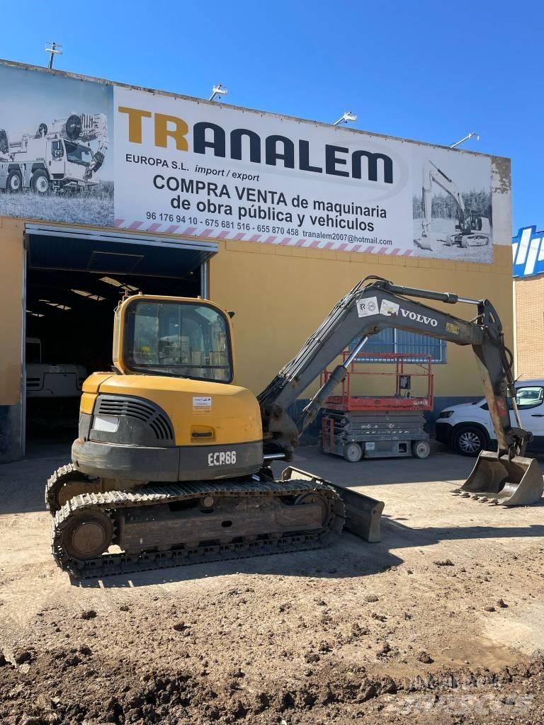 Volvo ECR 88 Midi excavators  7t - 12t
