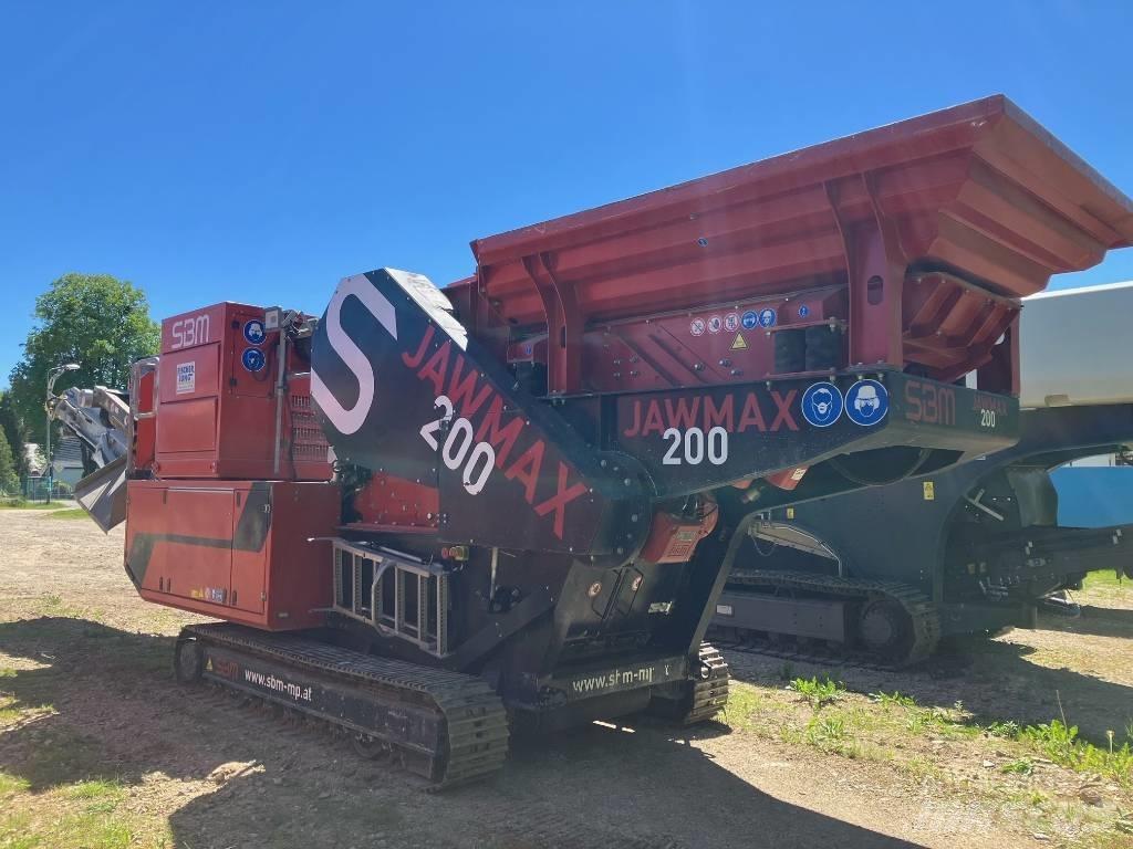 SBM Jawmax 200 Mobile crushers