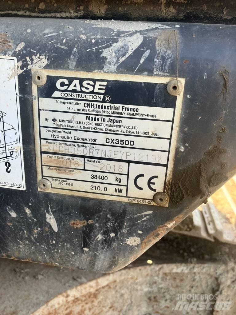 CASE CX 350 D Crawler excavators