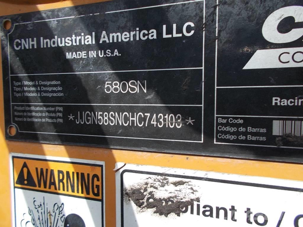 CASE 580 SN Backhoe loaders