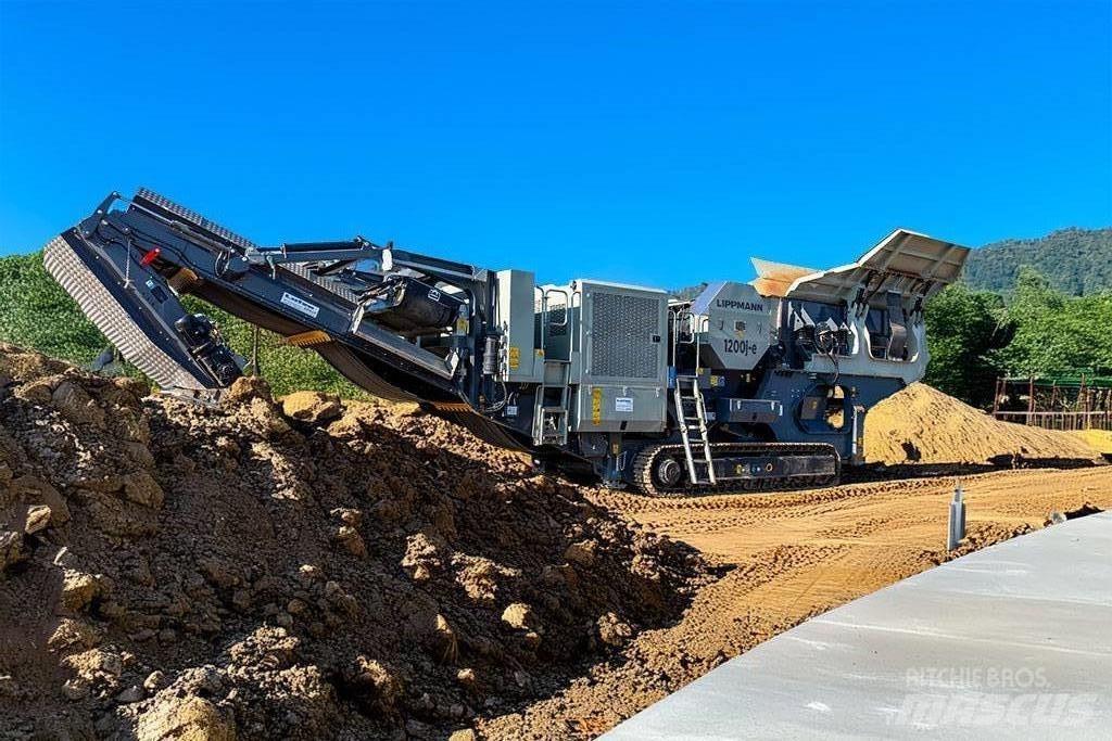 Lippmann 1200J-E Mobile crushers