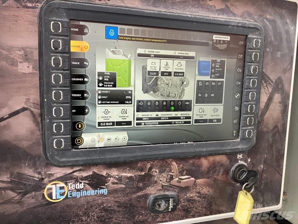 Lippmann 1200J-E Mobile crushers