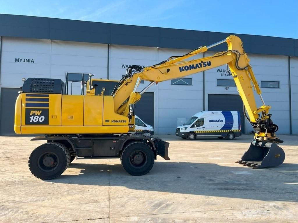 Komatsu PW 180-11 Wheeled excavators