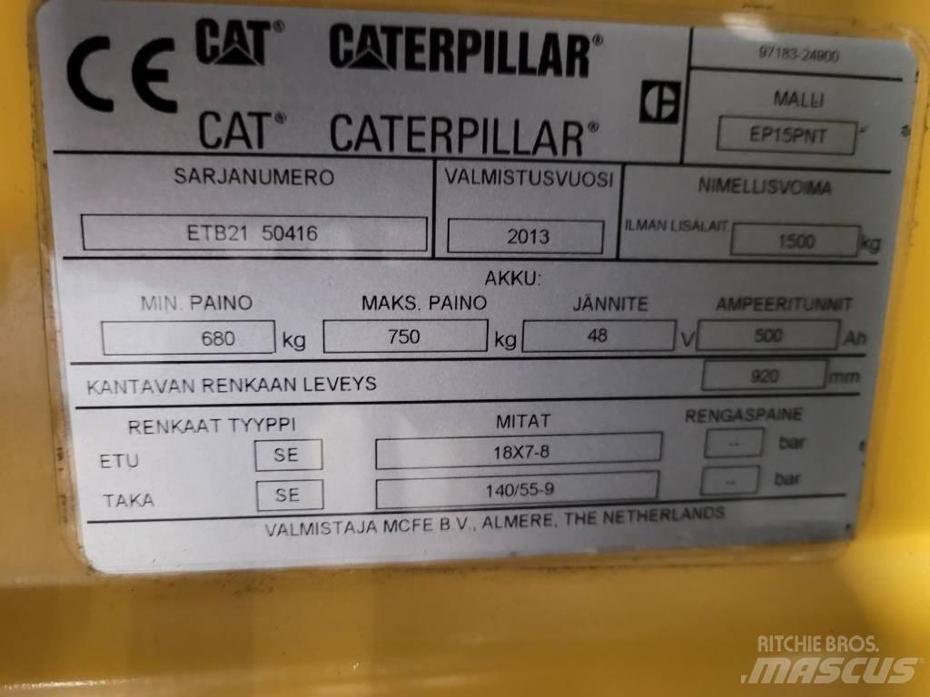 CAT EP15PNT Electric forklift trucks