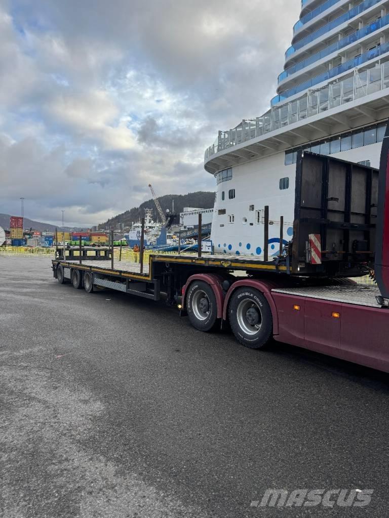Broshuis jumbo Flatbed/Dropside semi-trailers