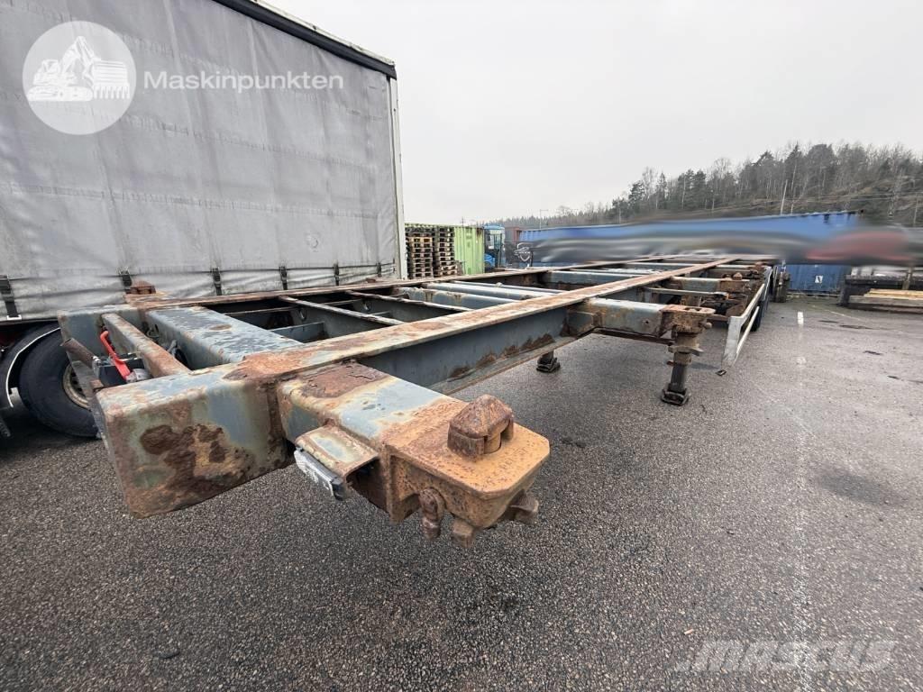 Schweriner CS 40 Containerframe semi-trailers