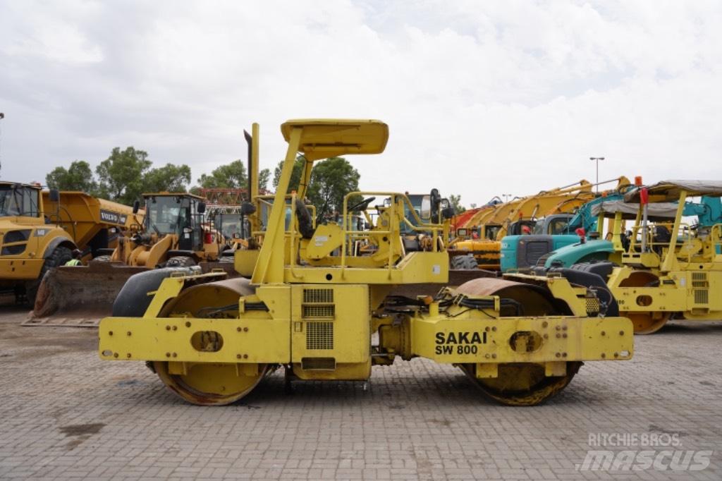 Sakai SW 800 Twin drum rollers