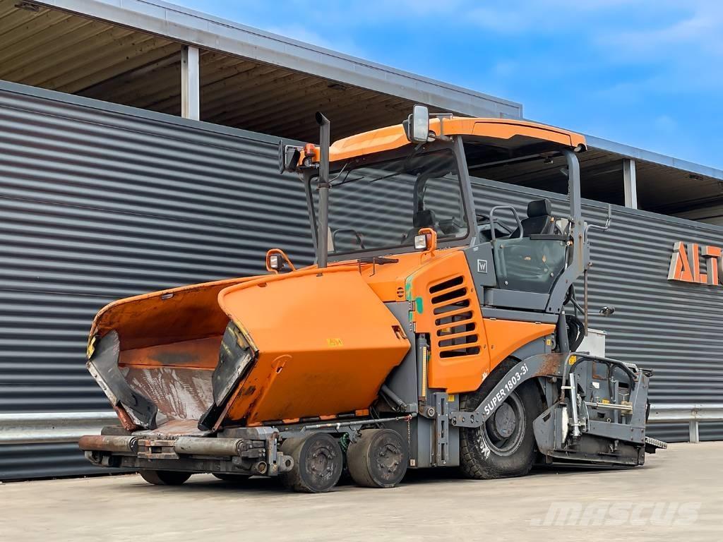 Vögele SUPER 1803-3I Asphalt pavers