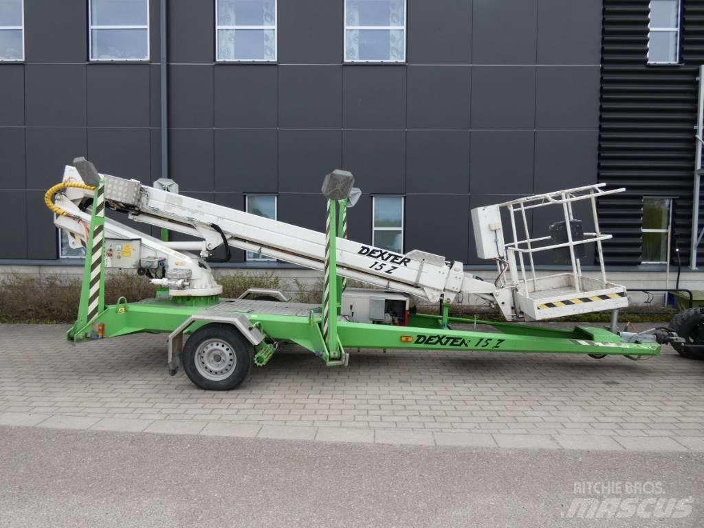 Dexter 15Z Trailer mounted aerial platforms