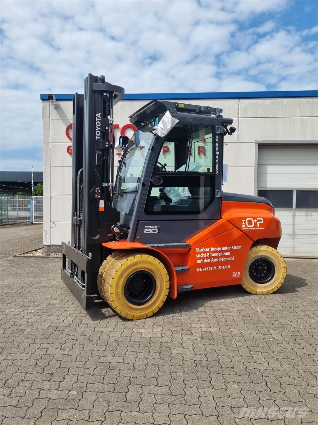 Toyota 9FBH80T Electric forklift trucks