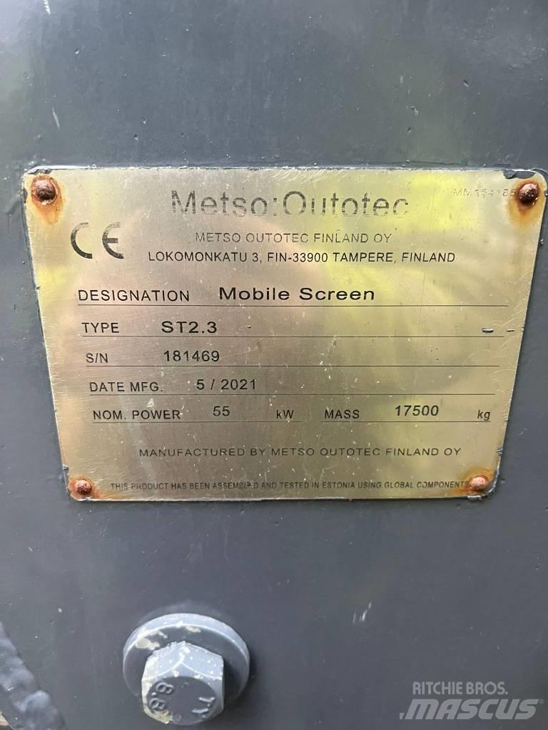 Metso ST2.3 Mobile screeners