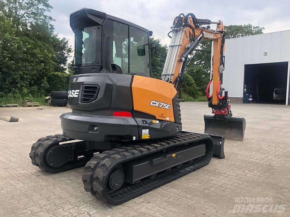 CASE CX75E Midi excavators  7t - 12t