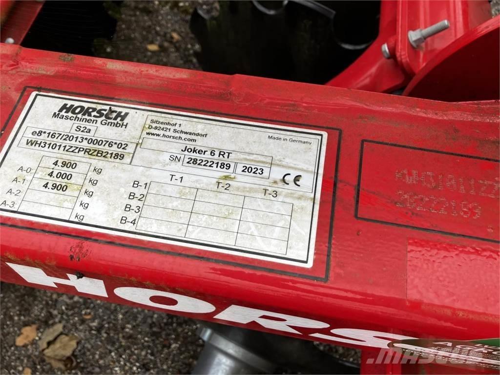 Horsch Joker 6 RT Disc harrows