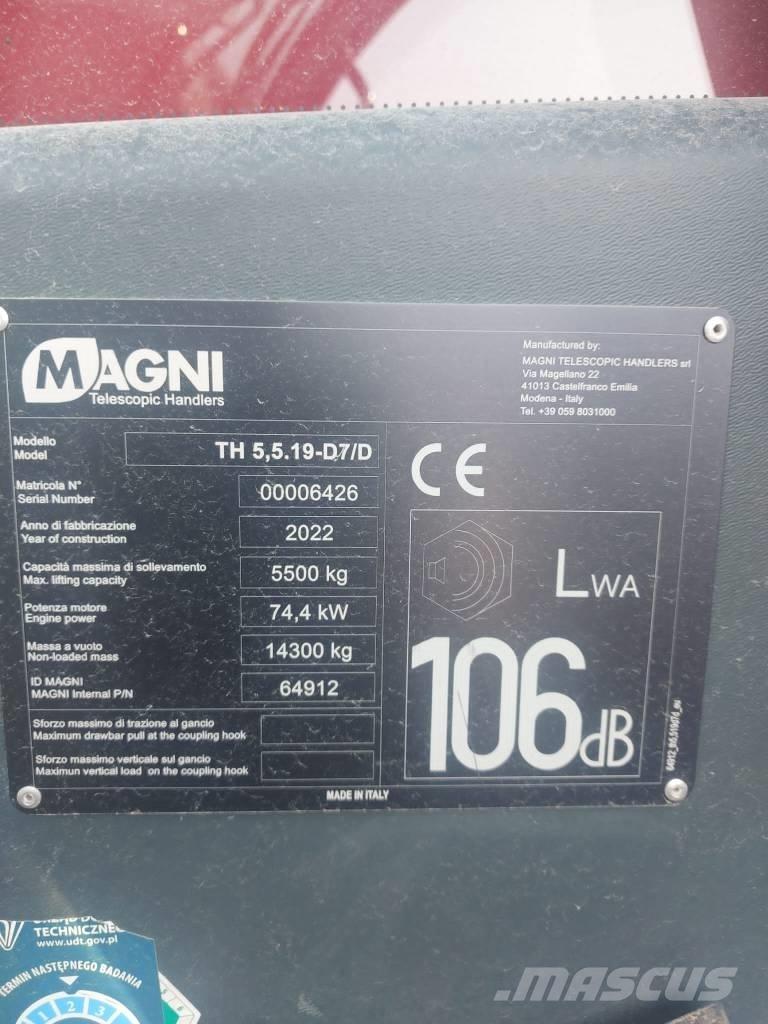 Magni TH 5.5 19 P Telescopic handlers