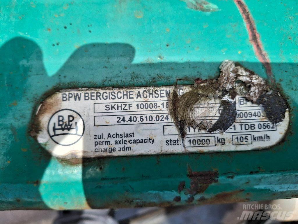 BPW SKHZF 10008-15 Axles