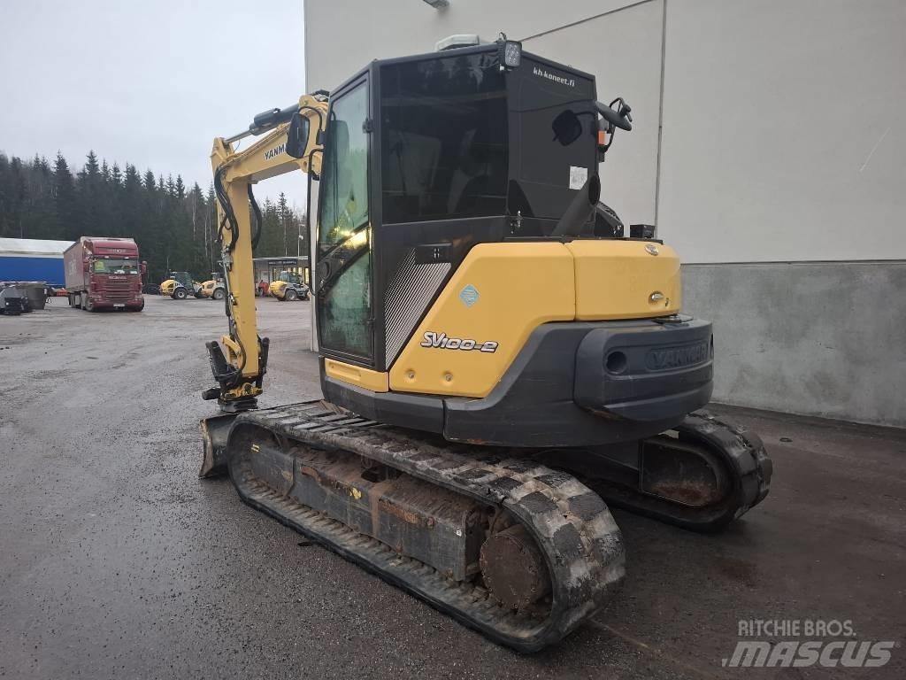 Yanmar SV 100-2A Midi excavators  7t - 12t