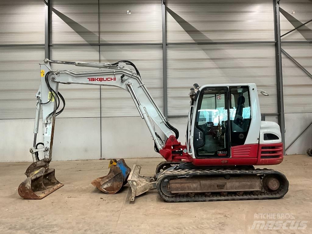 Takeuchi TB 290 Midi excavators  7t - 12t
