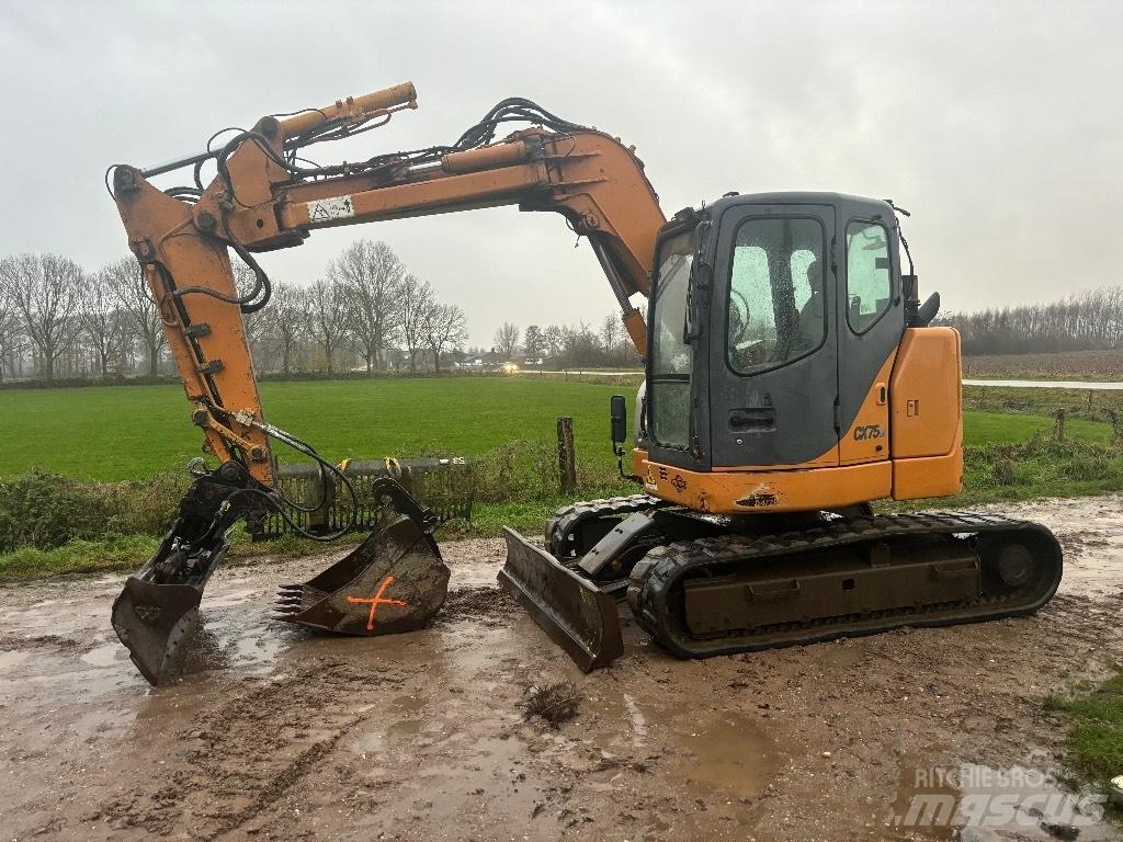 CASE CX 75 SR Midi excavators  7t - 12t