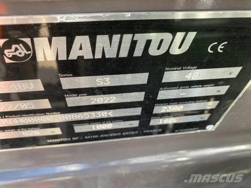 Manitou ME 316 Electric forklift trucks