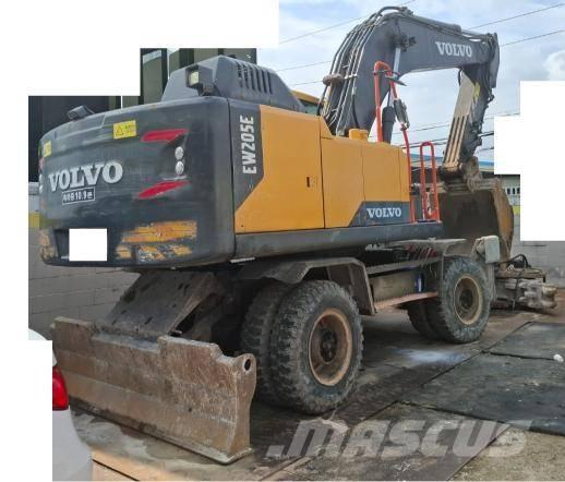 Volvo EW 205E Wheeled excavators
