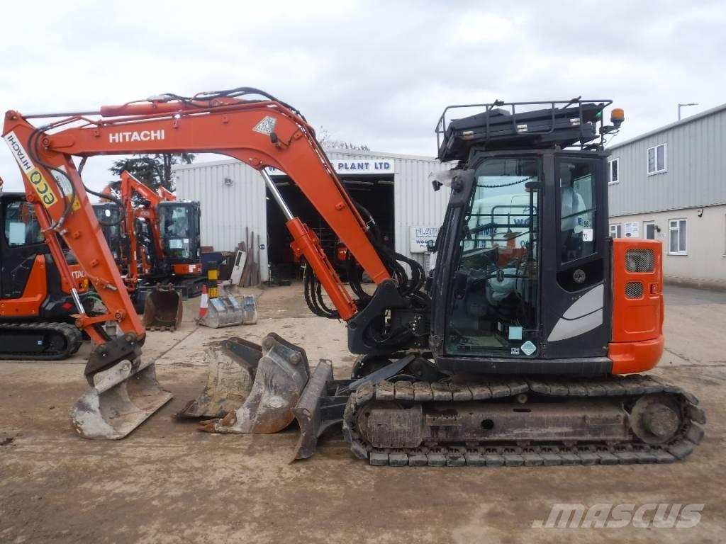 Hitachi ZX 85 US B-6 Midi excavators  7t - 12t