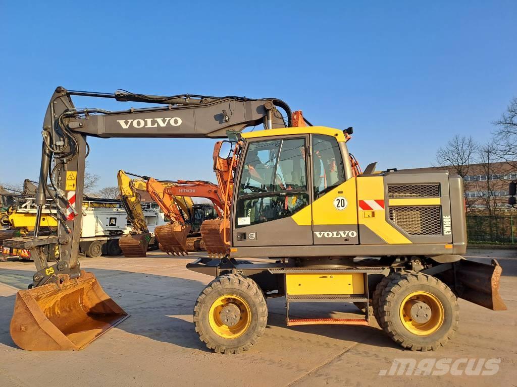 Volvo EW160E Wheeled excavators