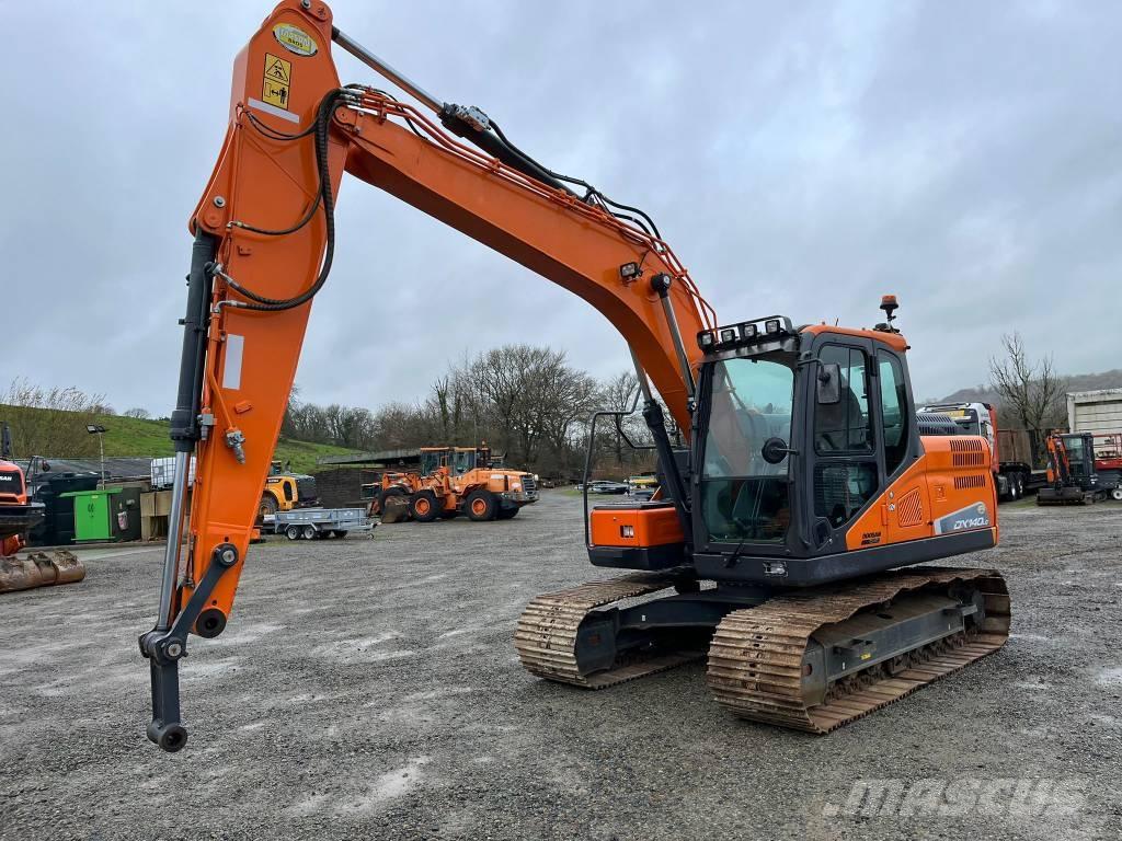 Doosan DX 140 LC Crawler excavators