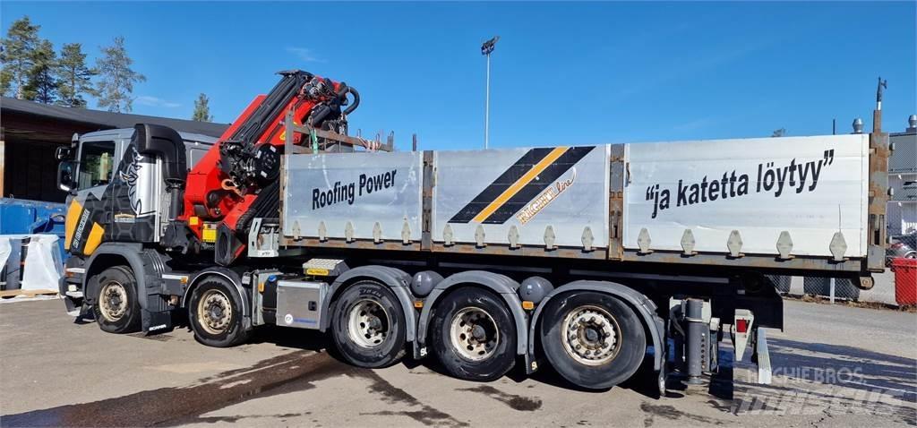 Scania G410 Crane trucks