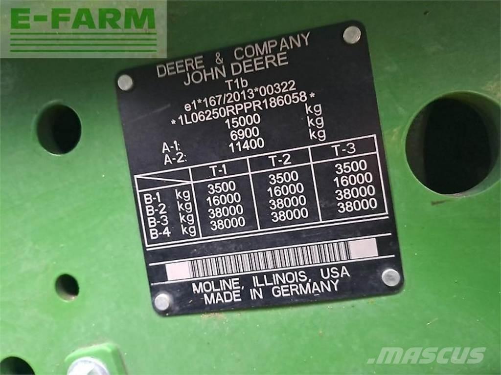 John Deere 6r250 Tractors