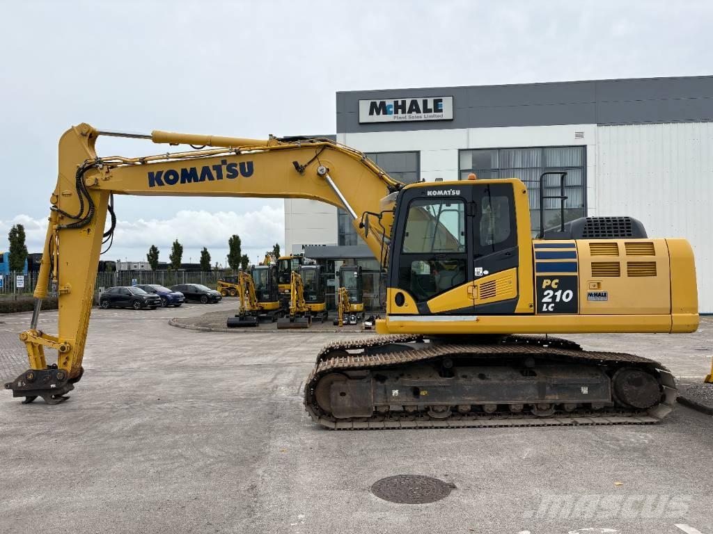 Komatsu PC210LC-10 Crawler excavators
