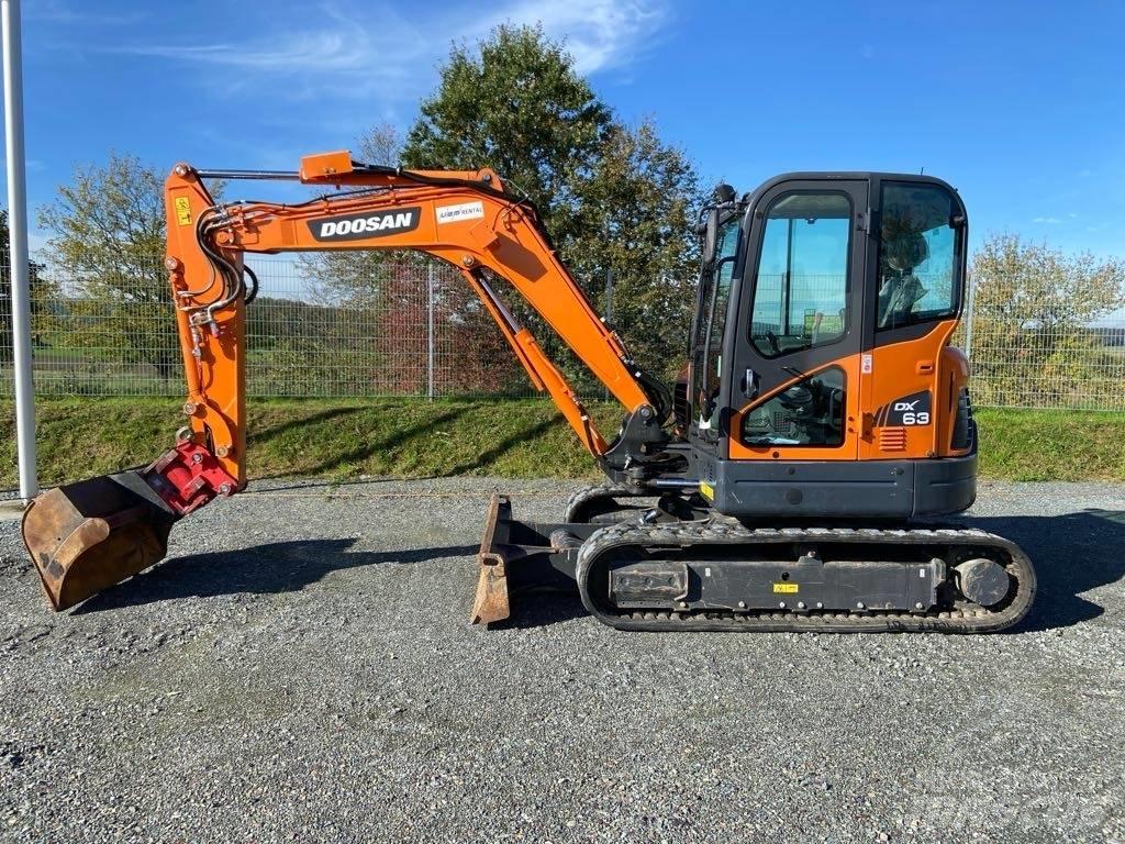 Doosan DX63-3 Crawler excavators