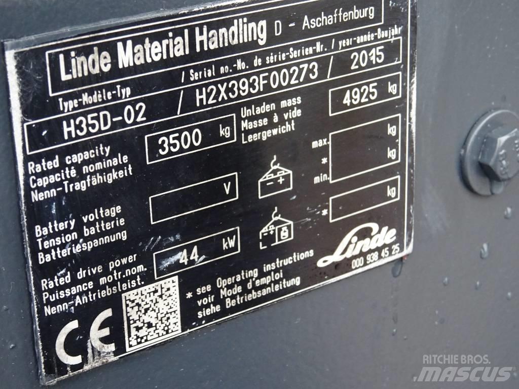 Linde H35D-02 Diesel trucks