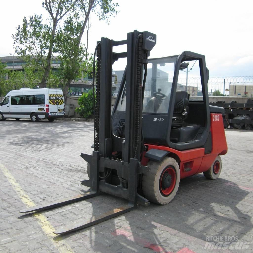 Linde E40P Electric forklift trucks