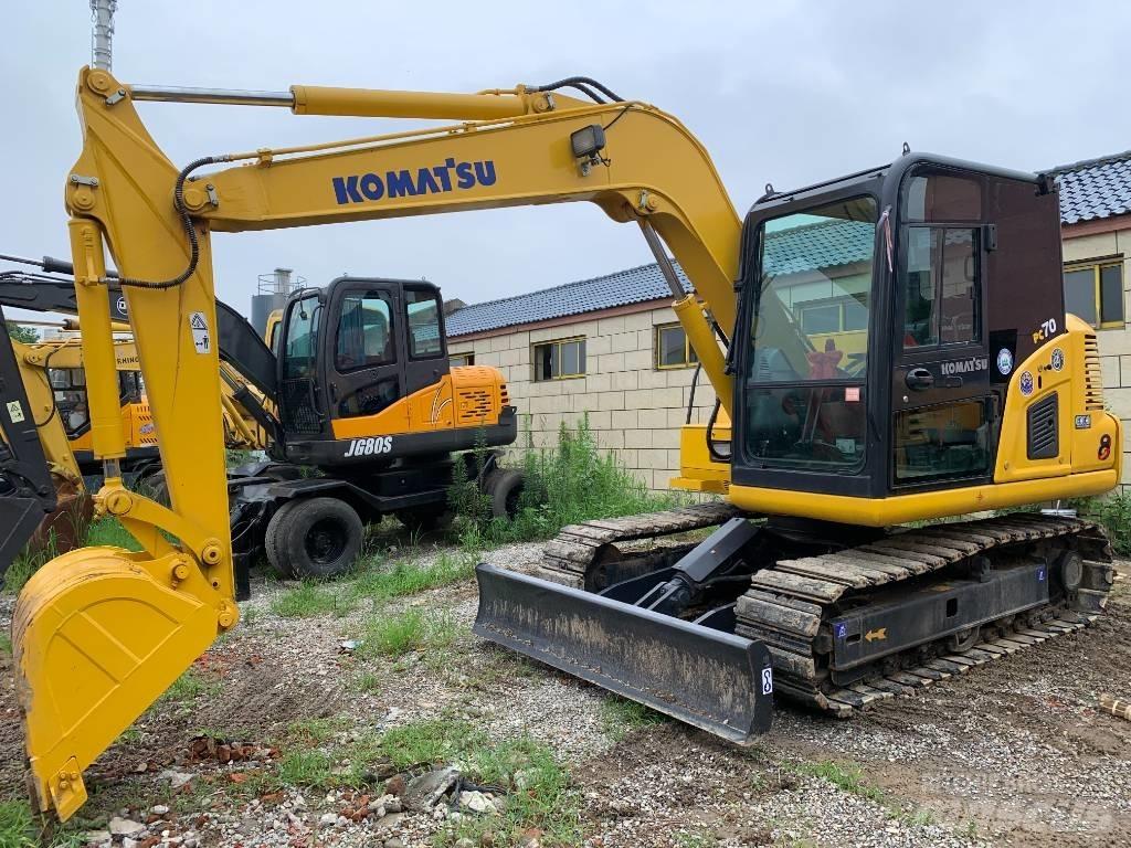 Komatsu PC 70 Midi excavators  7t - 12t