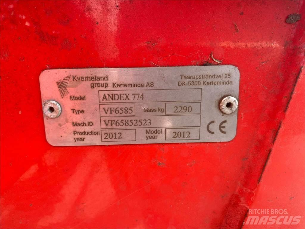 Vicon andex 774 Rakes and tedders