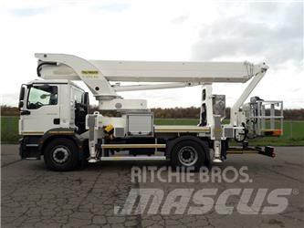 Palfinger P 370 KS Truck & Van mounted aerial platforms