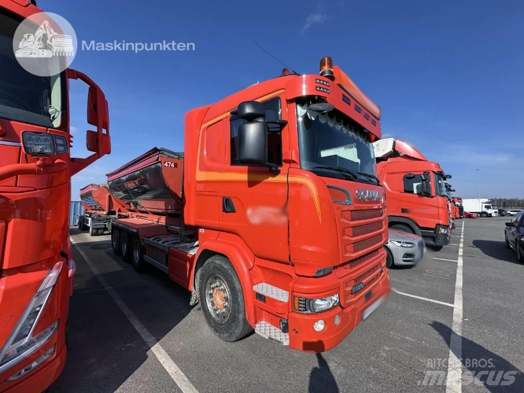 Scania R 520 LB Hook lift trucks
