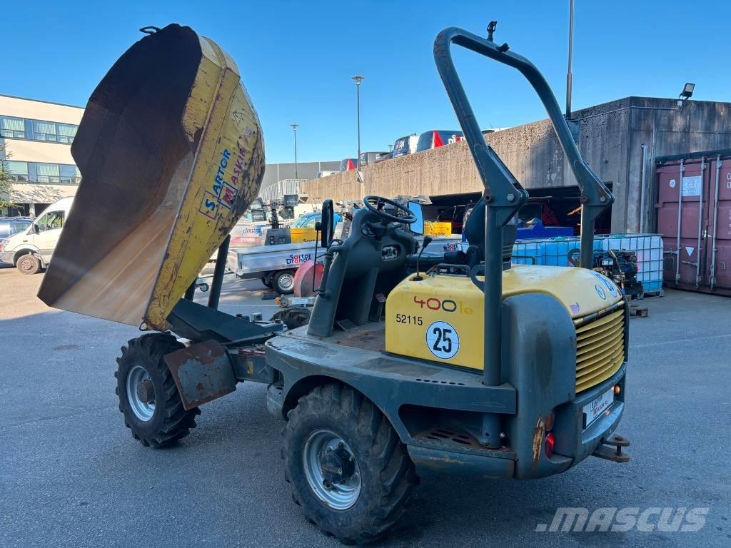 Wacker Neuson 4001 Site dumpers