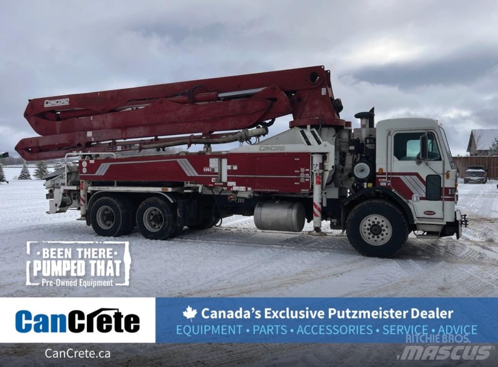 Concord CCP38ZX4-170 Concrete pump trucks