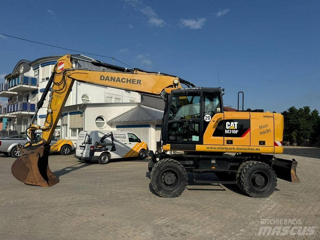 CAT M 318 F Wheeled excavators