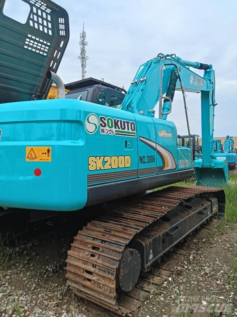 Kobelco SK 200 Midi excavators  7t - 12t