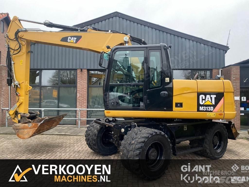 CAT M313D Wheeled excavators