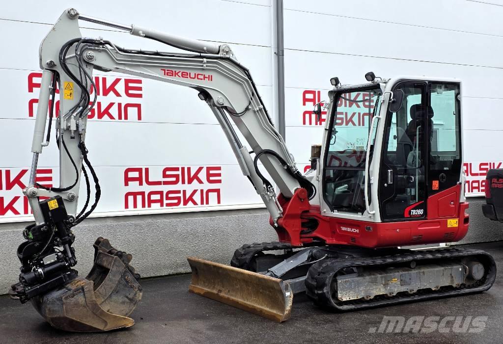 Takeuchi TB 260 Mini excavators < 7t (Mini diggers)