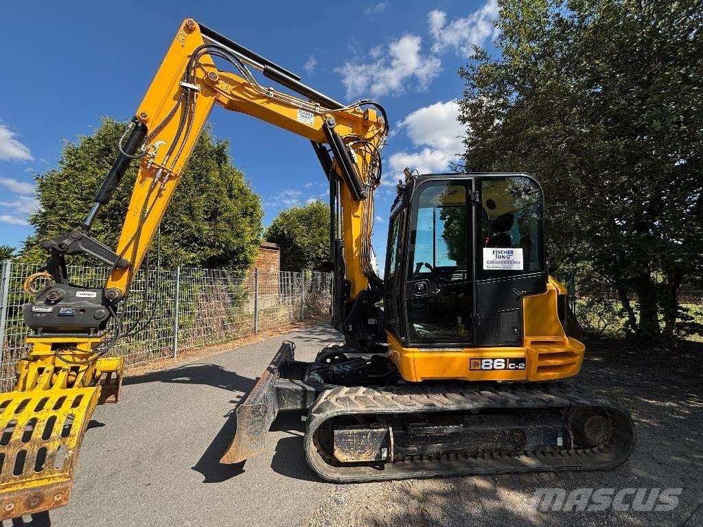 JCB 86C-2 TAB Midi excavators  7t - 12t