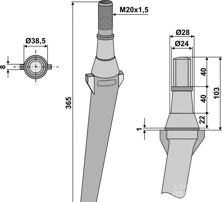  Krone, KE-tines Chassis and suspension